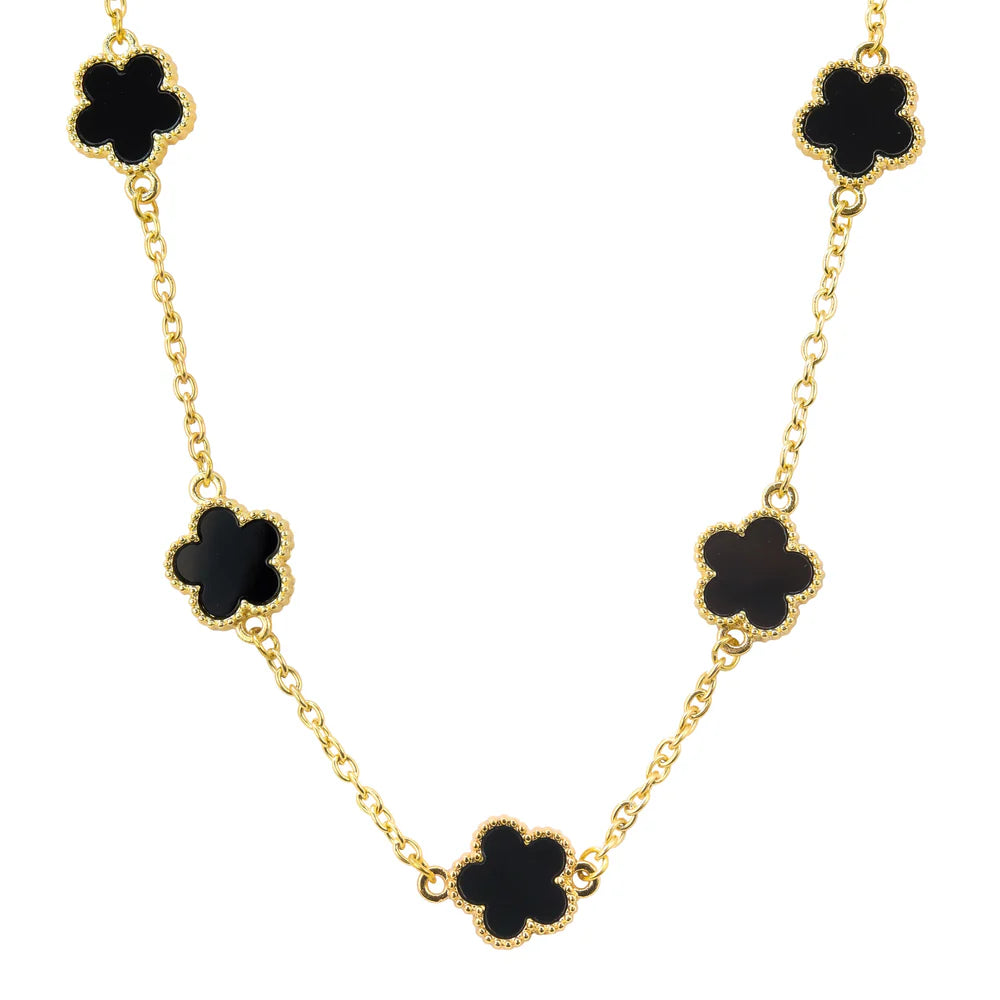 Men's Iced Out Lion & Cross Pendant Set with Clover Chain - 3 Piece Classic Hip Hop Jewelry Gift