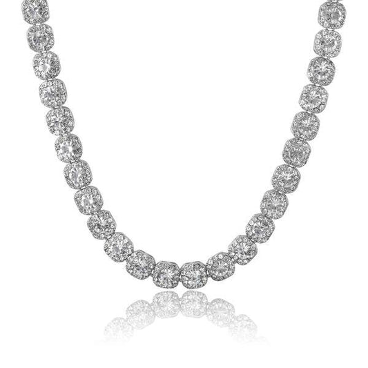 Men's 11mm Iced Out Cluster Chain